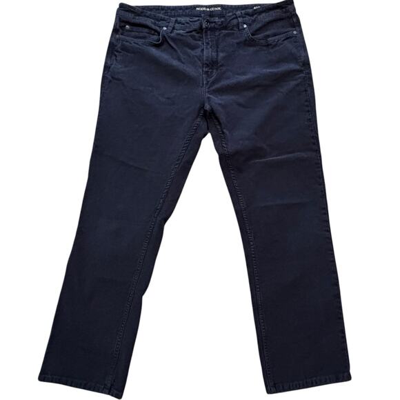 Rodd & Gunn Straight Fit Jeans Men's 40R Blue Wash Stretch Five (5) Pocket Pants - Picture 1 of 6